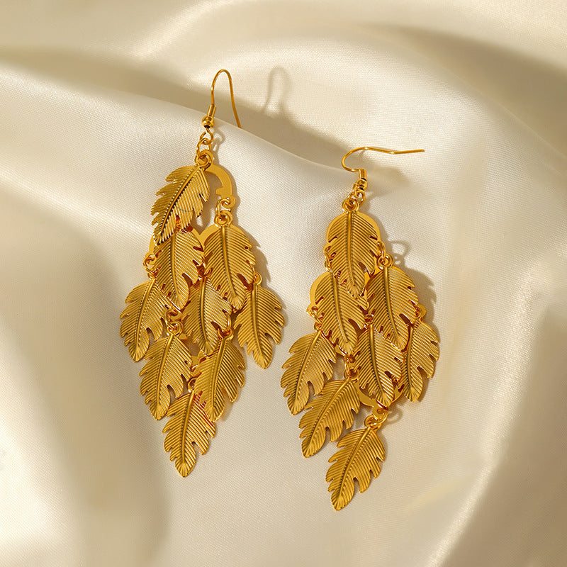 FOREST LEAF EARRINGS