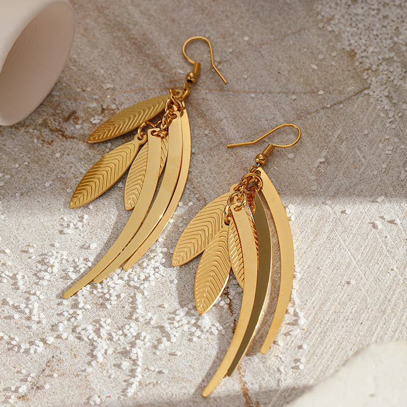 FOREST LEAF EARRING