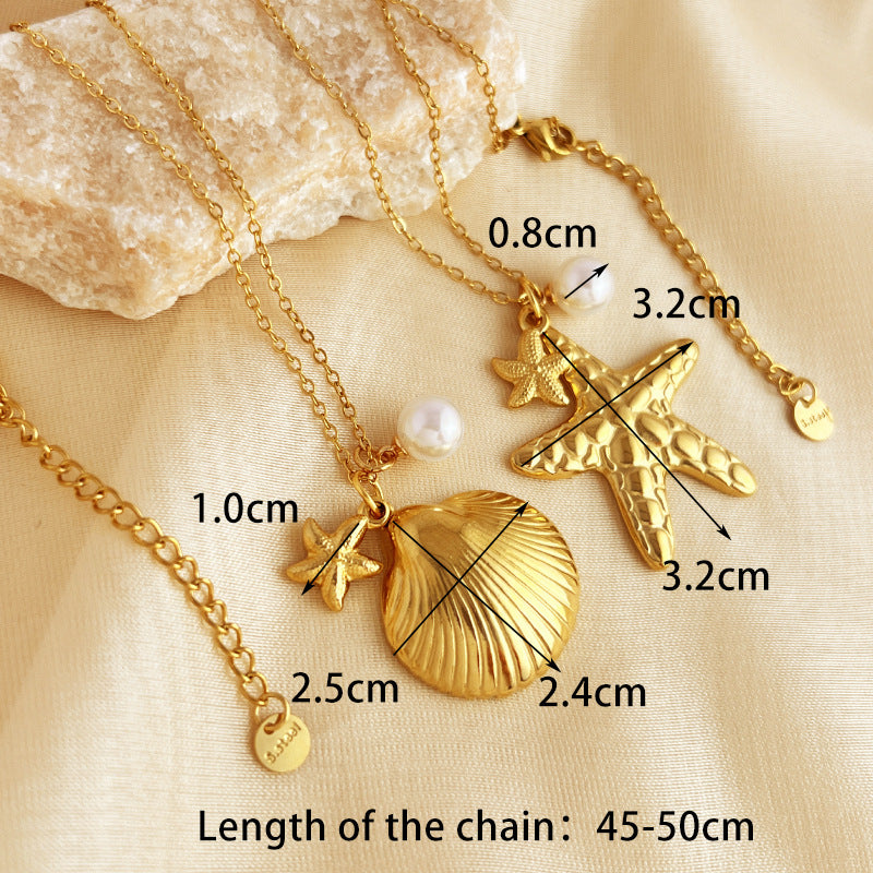 STARFISH & SHELLS~NECKLACES