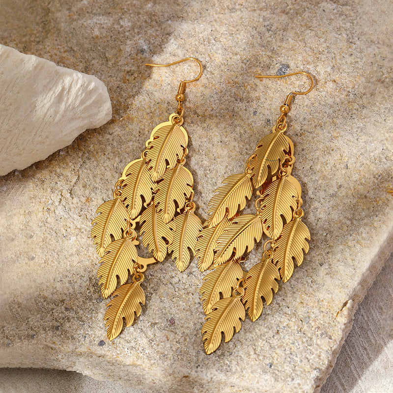 FOREST LEAF EARRINGS