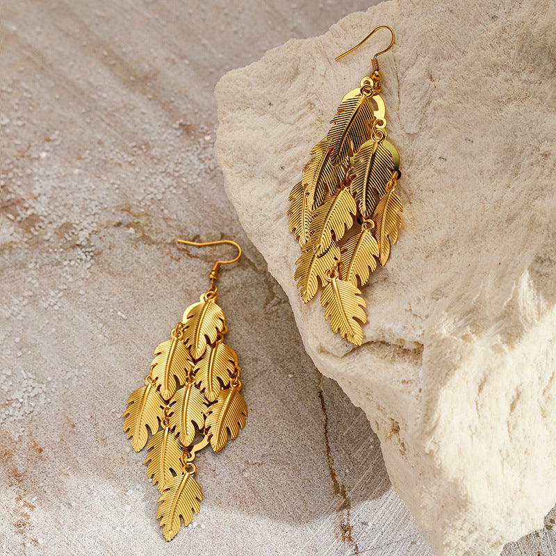 FOREST LEAF EARRINGS