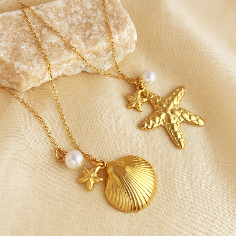 STARFISH & SHELLS~NECKLACES