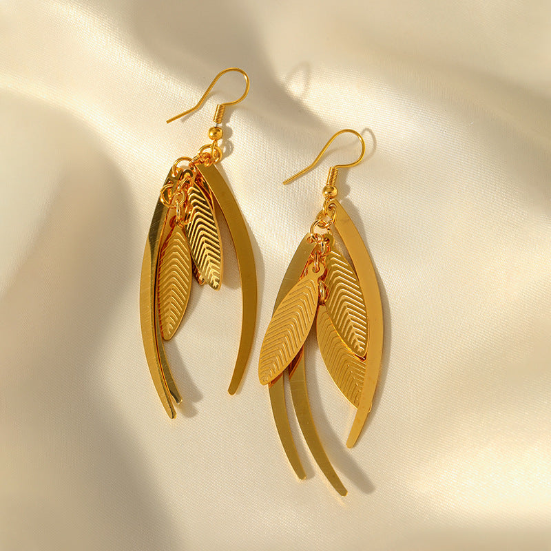 FOREST LEAF EARRING