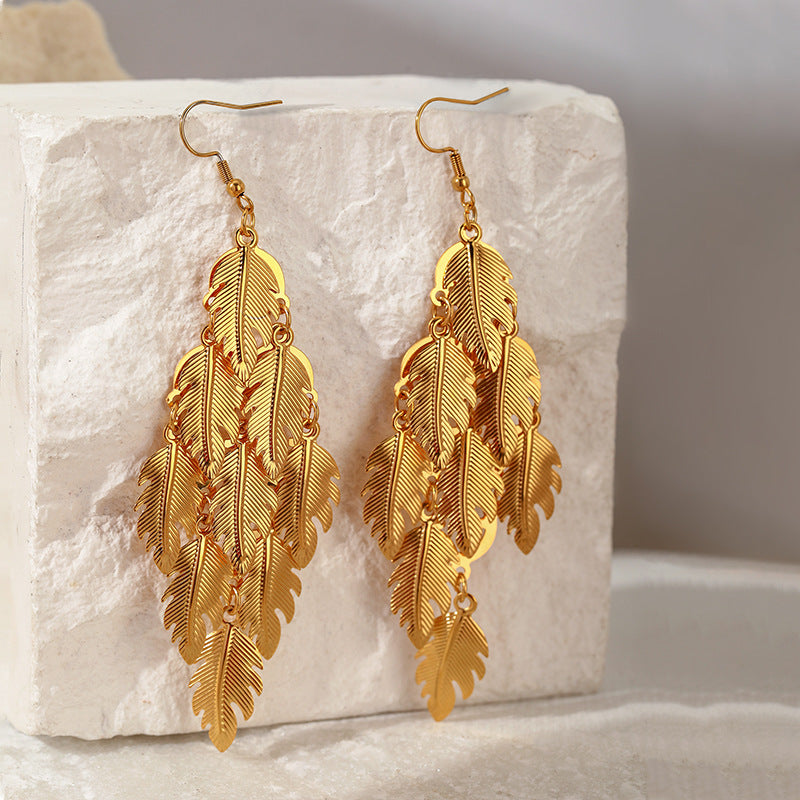 FOREST LEAF EARRINGS