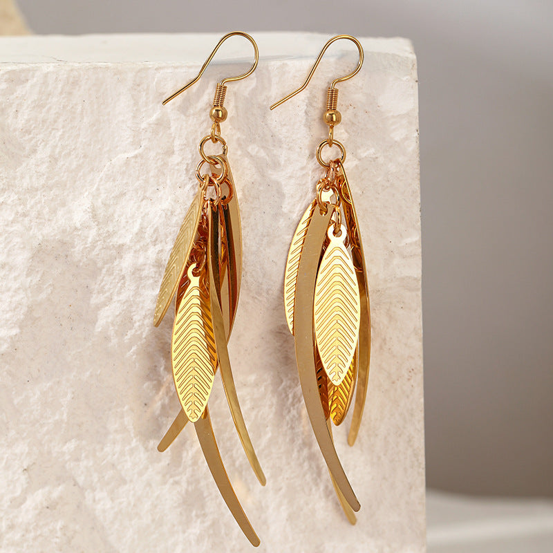 FOREST LEAF EARRING