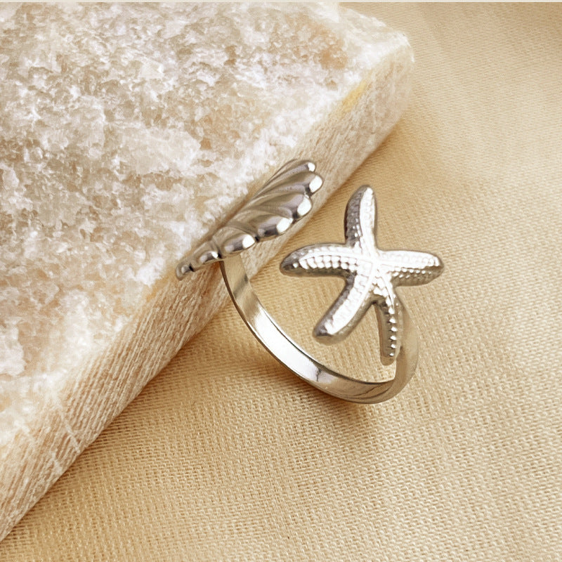 STARFISH & SHELLS~RINGS