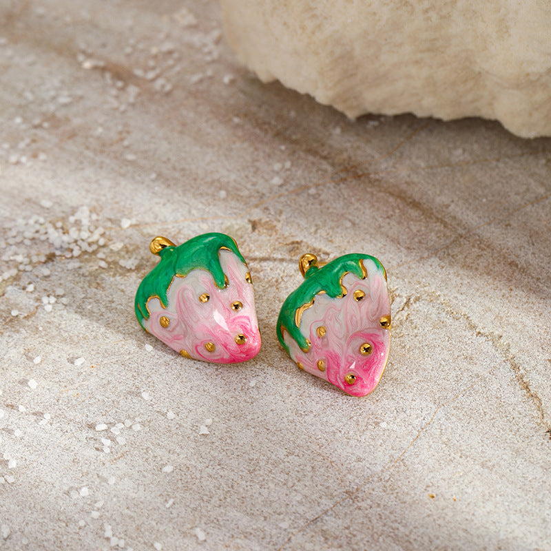 STRAWBERRY~EARRING