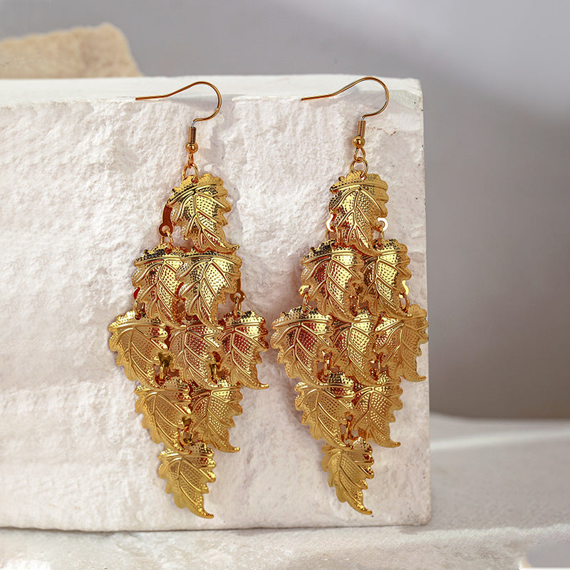 FOREST LEAF EARRING